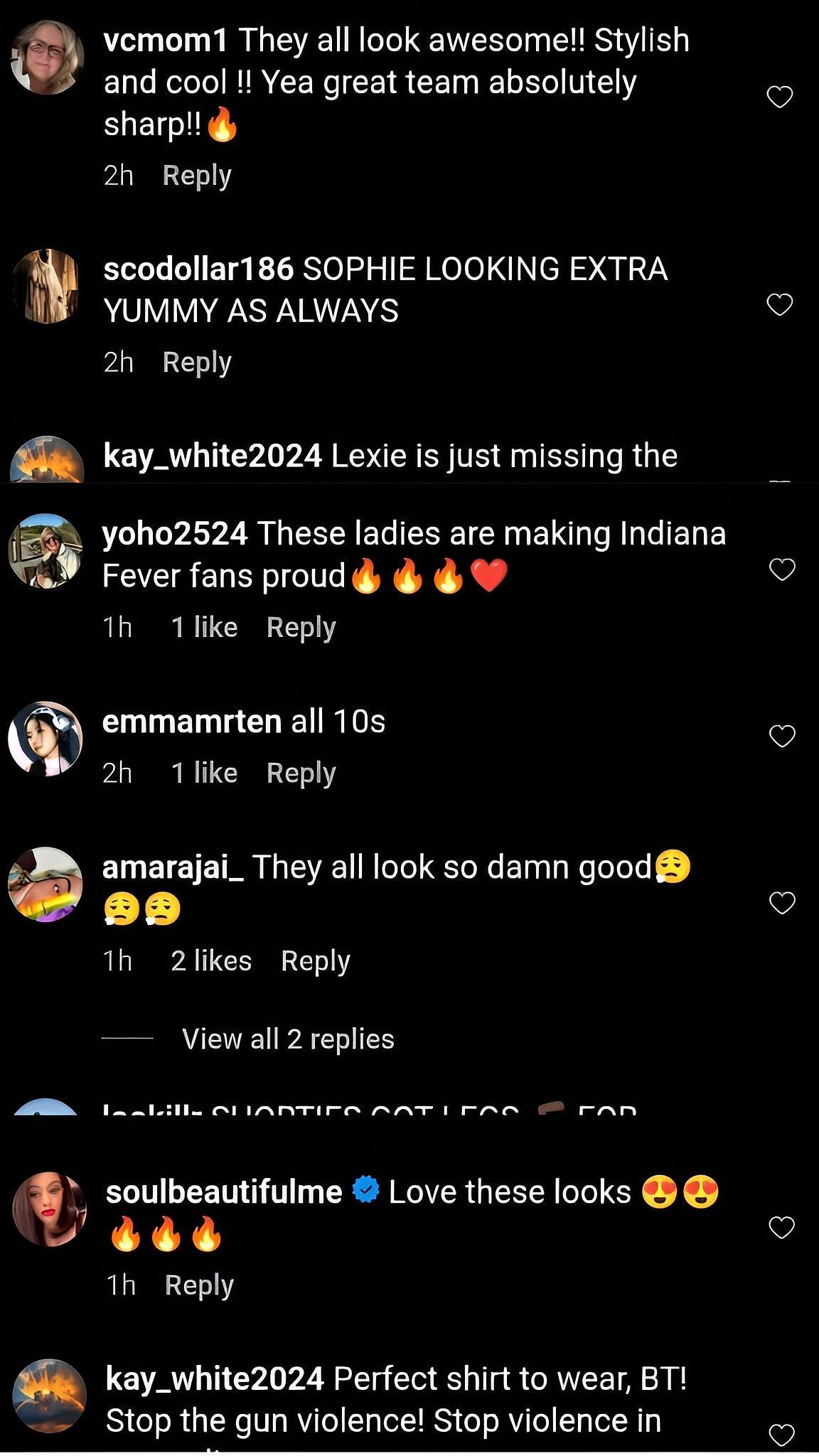 Comments on the post
